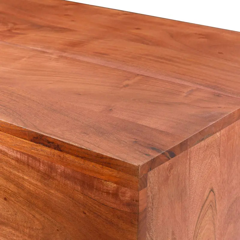 Modern Angular Wood Coffee Table