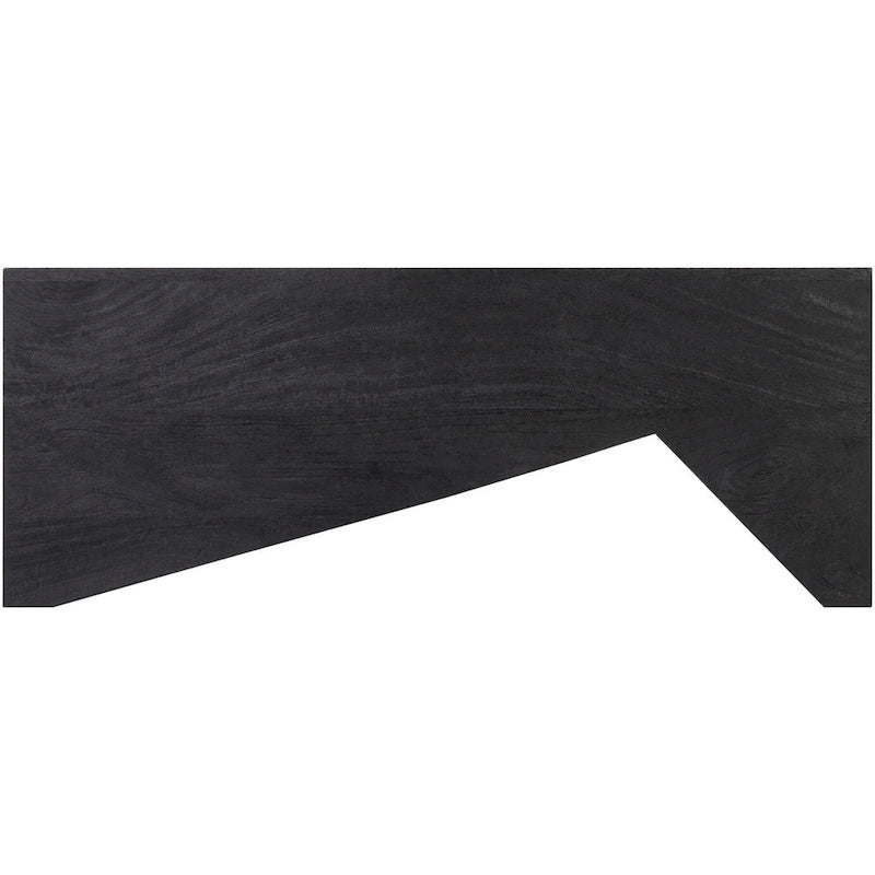 Modern Angular Wood Coffee Table